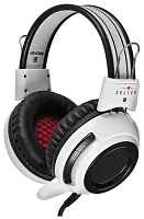 Компьютерные наушники Oklick HS-G300 Armageddon 2,5 м черный/белый купить в Барнауле
