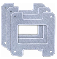 Чистящие салфетки для мойщиков окон HOBOT 2S 3 шт. серый купить в Барнауле