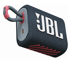 Акустическая система JBL GO 3 Синий/розовый купить в Барнауле