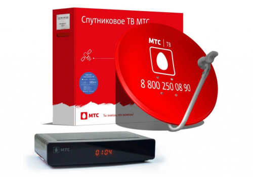 Комплект Спутниковое ТВ (ресивер) №16+ год.подписка купить в Барнауле