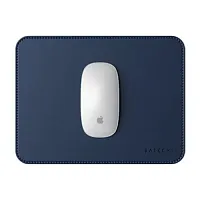Коврик Satechi Eco Leather Mouse Pad для компьютерной мыши 25*19 из эко-кожи (синий) купить в Барнауле