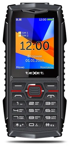 texet TM-519R Черно-красный купить в Барнауле